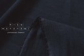 Japanese Fabric Shokunin Collection Orihimedaki 5 - navy but almost black - 50cm